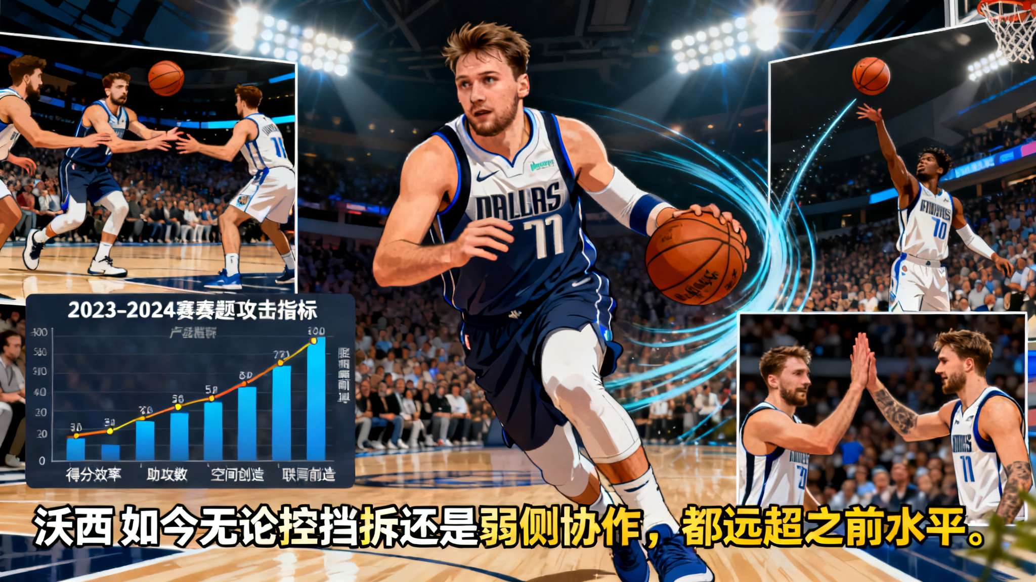 网络安全的本质是对抗对抗的本质是攻防两端能力的较量 当然提及卢卡不能忽略其卓越进攻能力。作为核心持球者,他依旧保持高效率得分、精确传